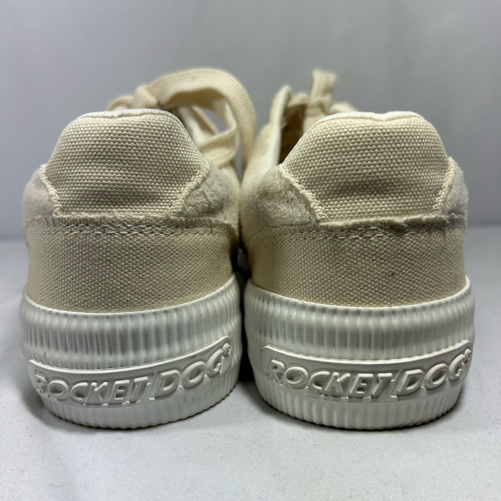 Rocket Dog Cheery Comfort Plush Foam sneakers Woman's size 9 Dirty White - Picture 6 of 10
